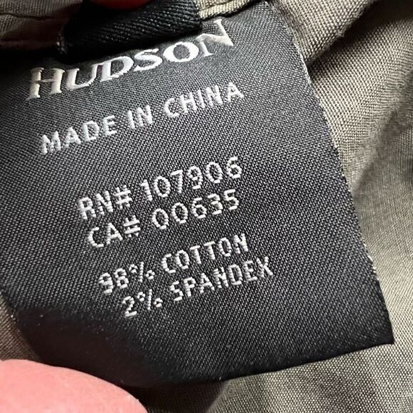 Anthropologie Hudson Jeans Sienna Anorak Jacket in Rustic Peridot‎ Size S - Picture 10 of 14